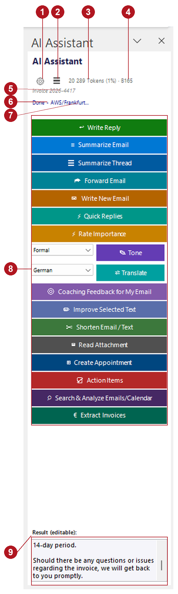How the sidebar works